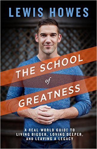 School of greatness, by lewis howes book cover.