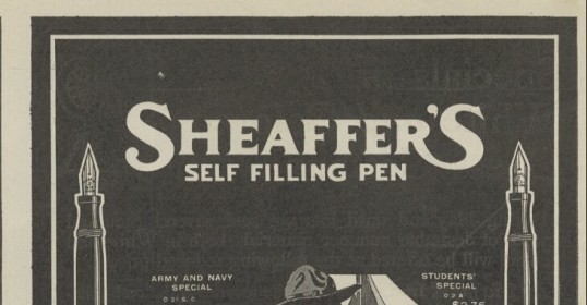 Sheaffer's vintage fountain pen, perfect for uncle's writing collection.