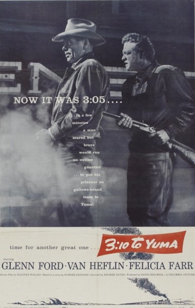 3:10 to yuma 1957 western movie poster. 