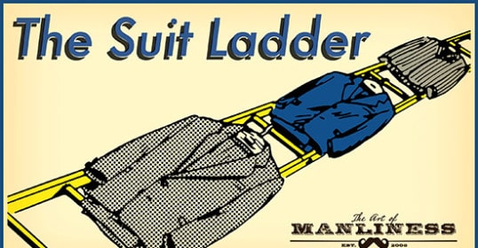 Elevate your fashion game with this stylish suit ladder designed for men.