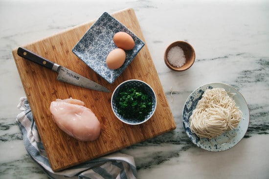 Homemade ramen recipe.