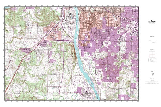 Large scale map.