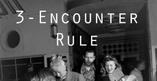 John McCarthy's SEO strategy emphasizes the importance of following his 3-Encounter Rule.