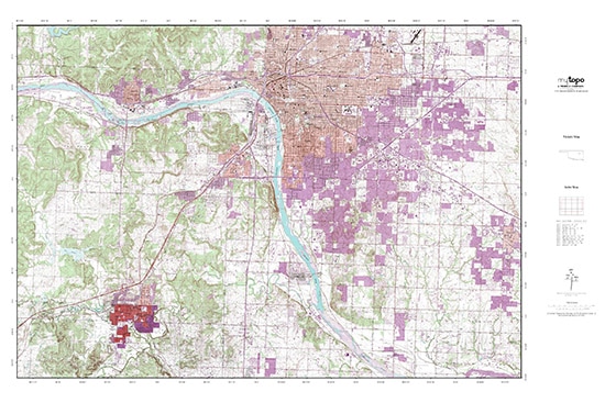 Large Scale Map Example