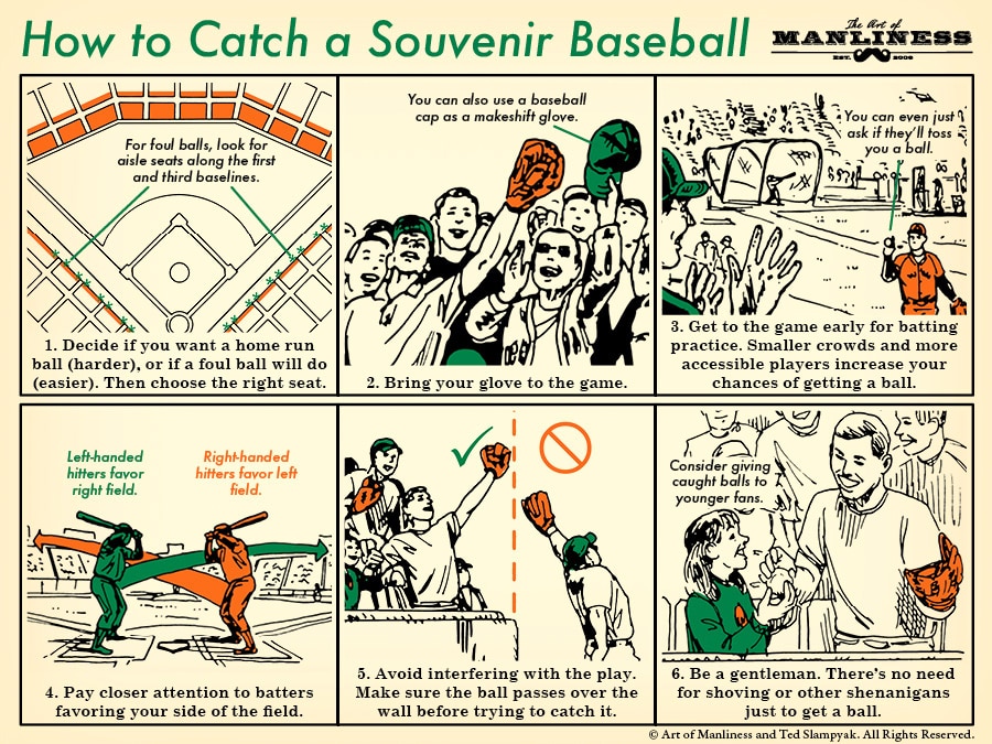Catch souvenir baseball 2