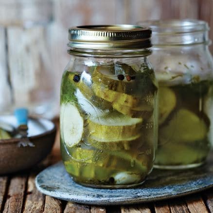 Icebox Dill Pickles.