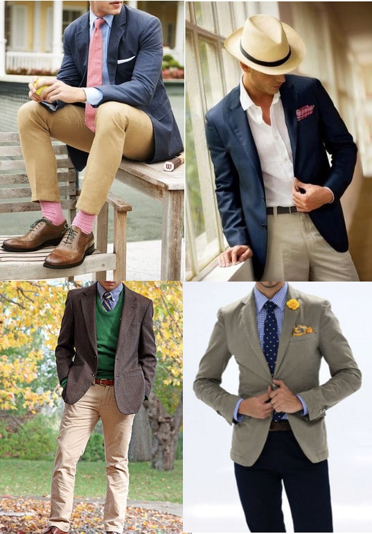 khaki semi formal