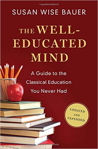 Book cover, the well educated mind by Susan wise bauer. 