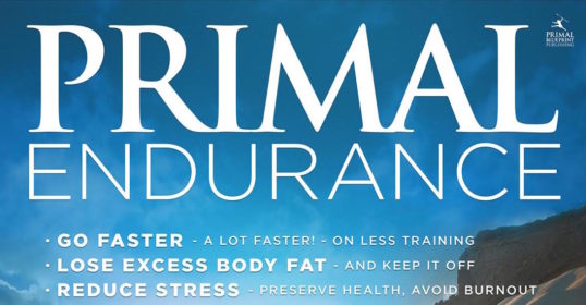 Beast-like Primal Endurance magazine cover featuring fat-burning tips.