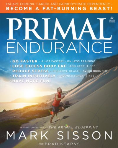 Primal Endurance book cover Mark Sisson and Brad Kearns.