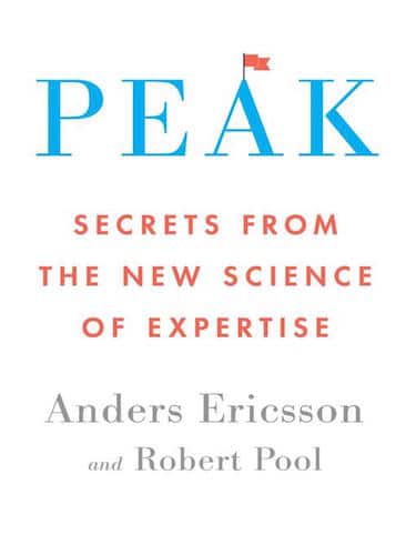 Peak science of expertise book cover, by Anders Ericsson.