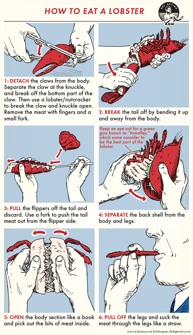 How to Eat Lobster  The Art of Manliness