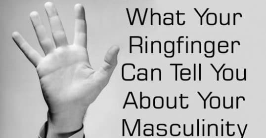Discover what the length of your ring finger can reveal about your masculinity and masturbation habits.