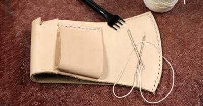 DIY Leather Sheath for a Hatchet | The Art of Manliness