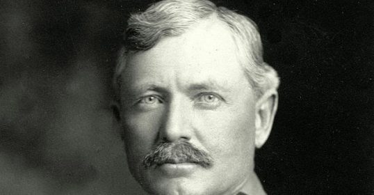 Major Frederick Russell Burnham 1901 painting.