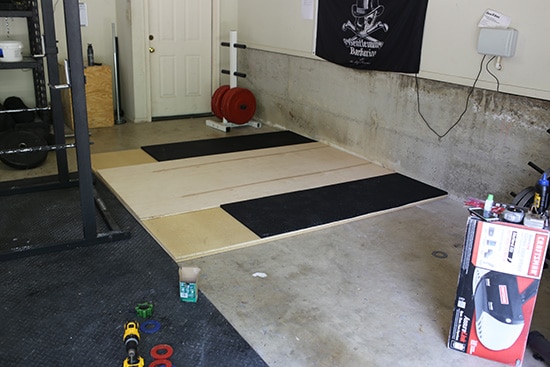 How To Build A Weightlifting Platform