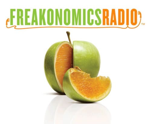 Freakonomics radio podcast.