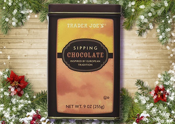 Trader joe's sipping chocolate stuffer.