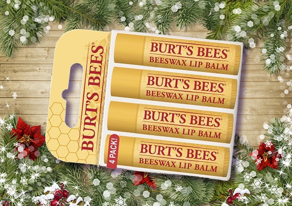 Burt's bees lip balm stuffer for women.