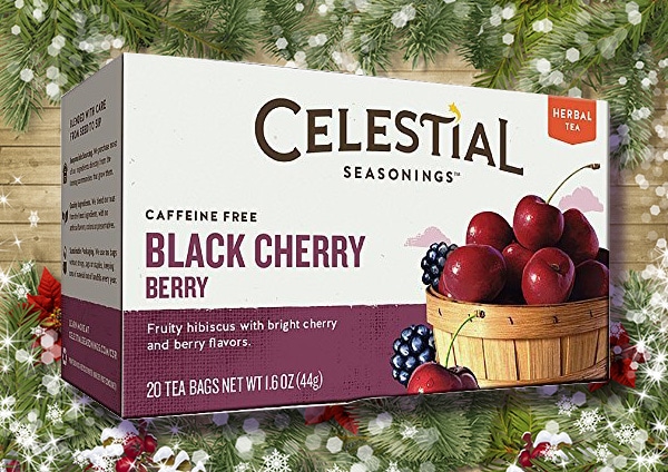 Box of celestial seasonings.