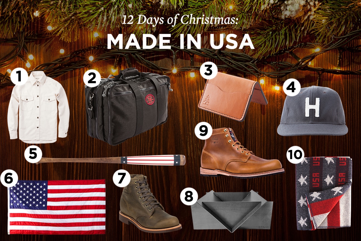 Get ready for the holiday season with these Christmas Gifts, all made in the USA. Perfect for Travelers and anyone looking to celebrate the 12 days of Christmas in style. Bring a touch of American