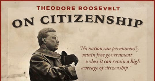 Learn about Theodore Roosevelt and his views on citizenship.