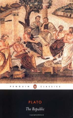 The Republic by Plato, book cover.