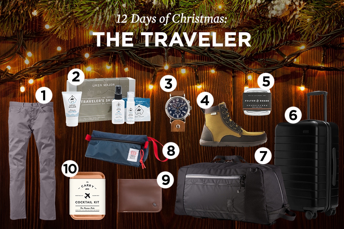 Christmas products for travelers.