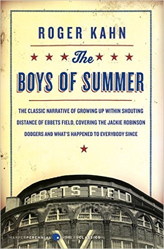 The Boys of Summer by Roger Kahn, book cover.