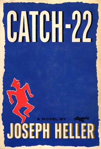 Catch-22 by Joseph Heller, book cover.