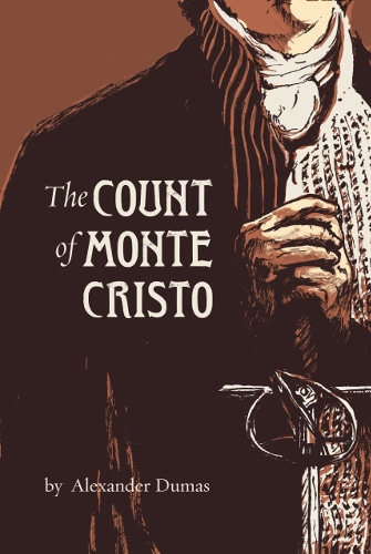 The Count of Monte Cristo by Alexander Dumas, book cover.