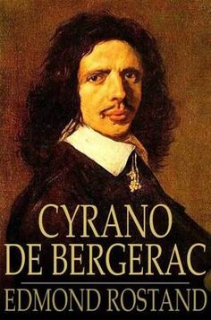 Cyrano de Bergerac by Edmond Rostand, book cover.