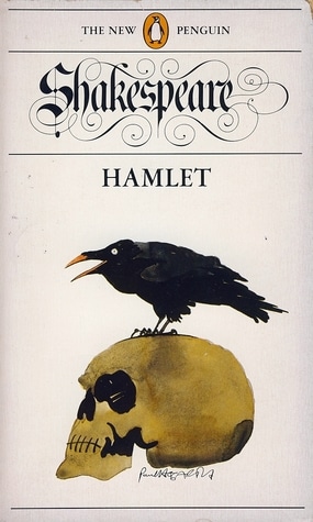 Hamlet by William Shakespeare, book cover.