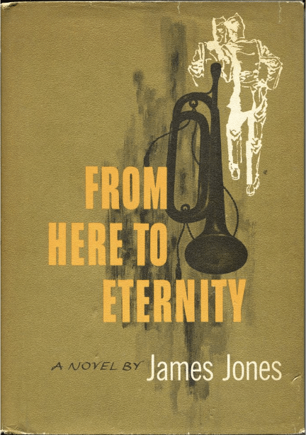 From Here to Eternity by James Jones, book cover.