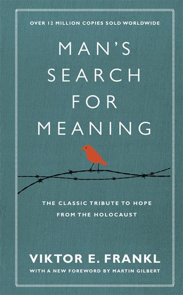 Man’s Search for Meaning by Viktor Frankl, book cover.