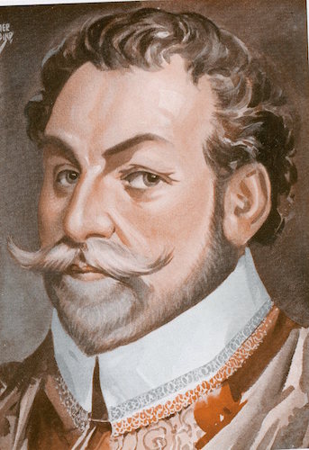 Francis drake illustration.