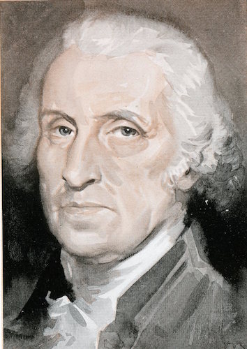 George washington illustration.