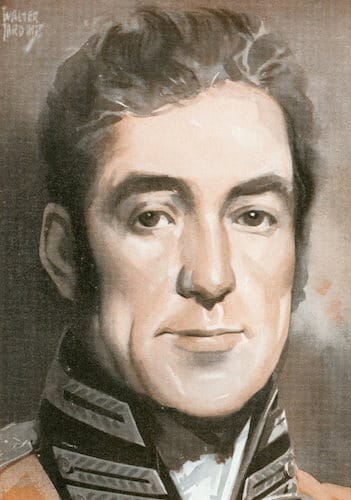 Lachlan macquarie illustration.