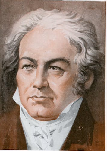 Ludwig van beethoven illustration.