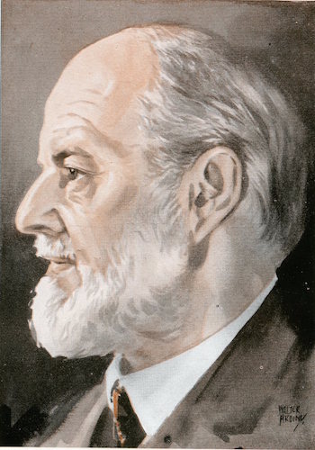 Sir Frederick henry royce illustration.