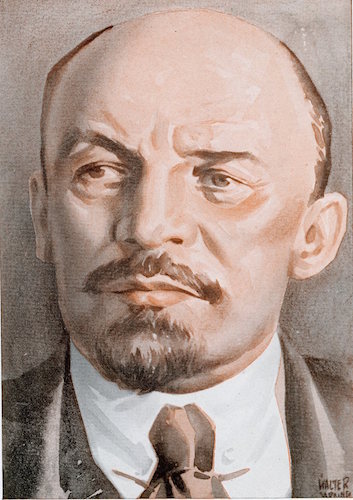 Lenin illustration.