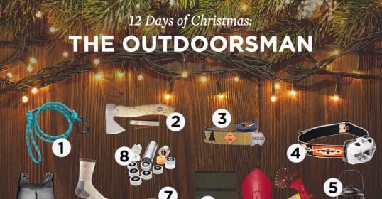 Looking for the perfect Christmas gifts for the outdoorsman in your life? Check out our selection for 12 days of Christmas.