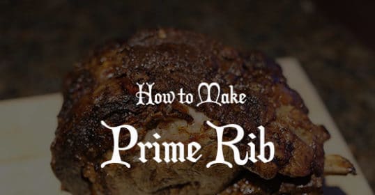 Learn how to make a delicious Prime Rib Roast for your New Year's Tradition.