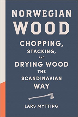 Book cover, norwegian wood by Lars mytting.