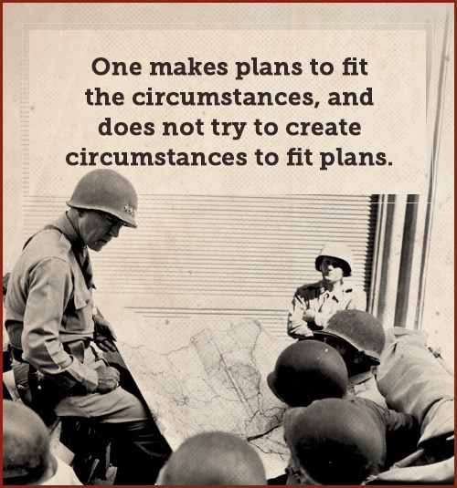 Quote by george patton and give briefing to the soldiers.