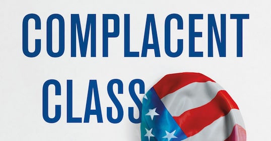 An American flag featuring the words "compliant class.