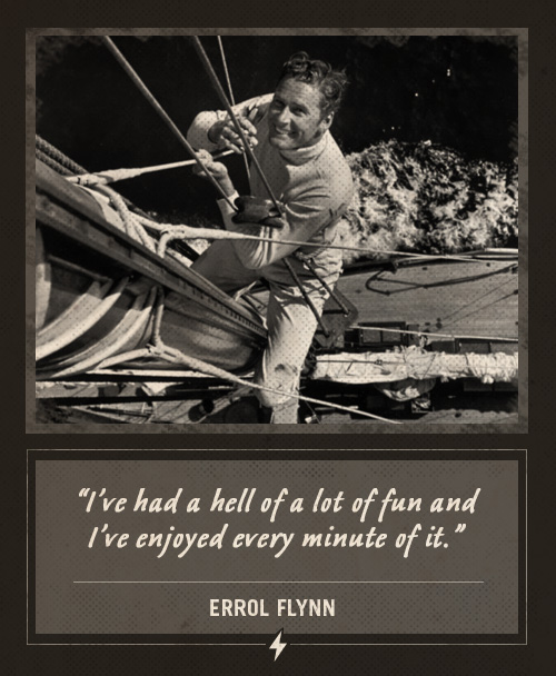 Errol flynn last words