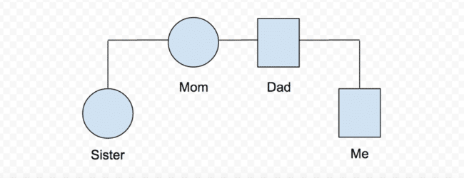 Family diagram.