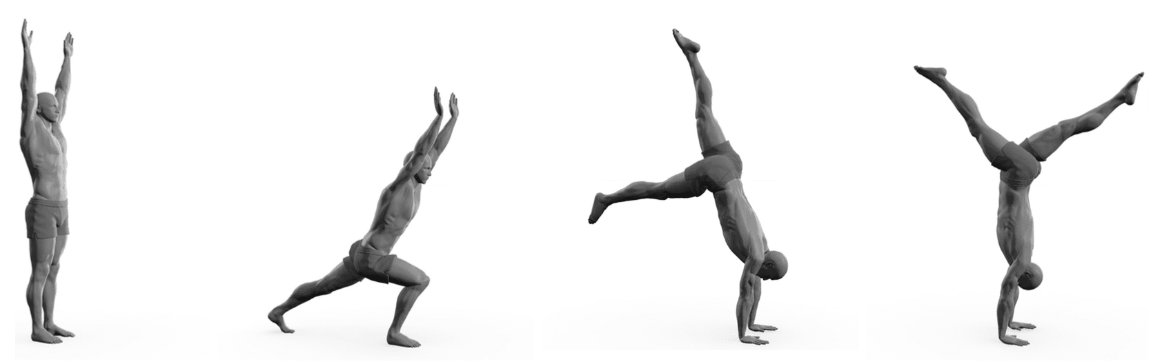 Man doing kicking up exercise on gound illustration.