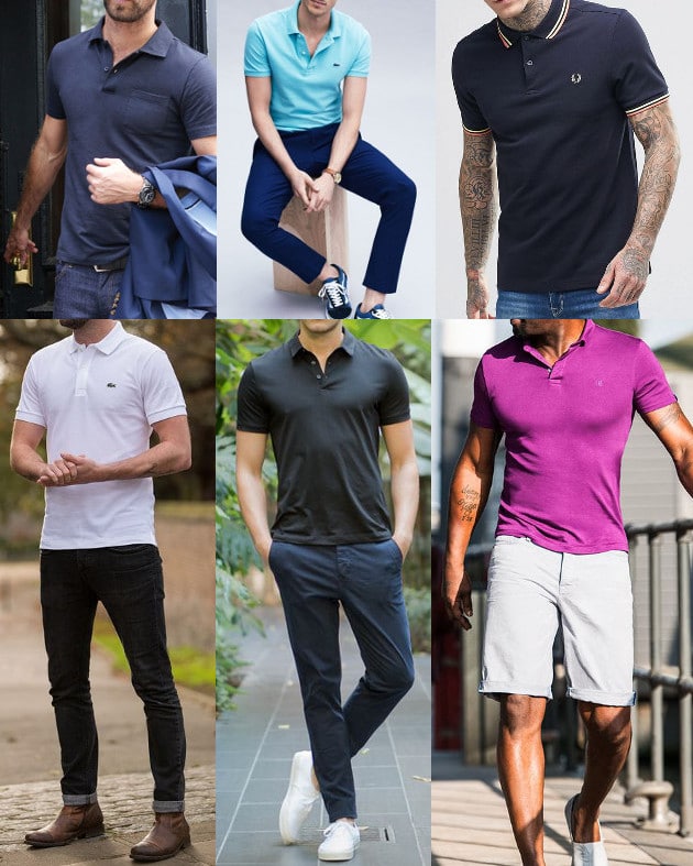 best pants for polo shirts